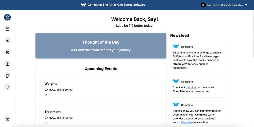 Feature preview on desktop