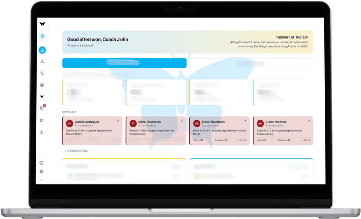 Complete Sports dashboard for collegiate athletics