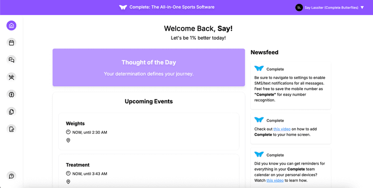 Collegiate Athletics Dashboard